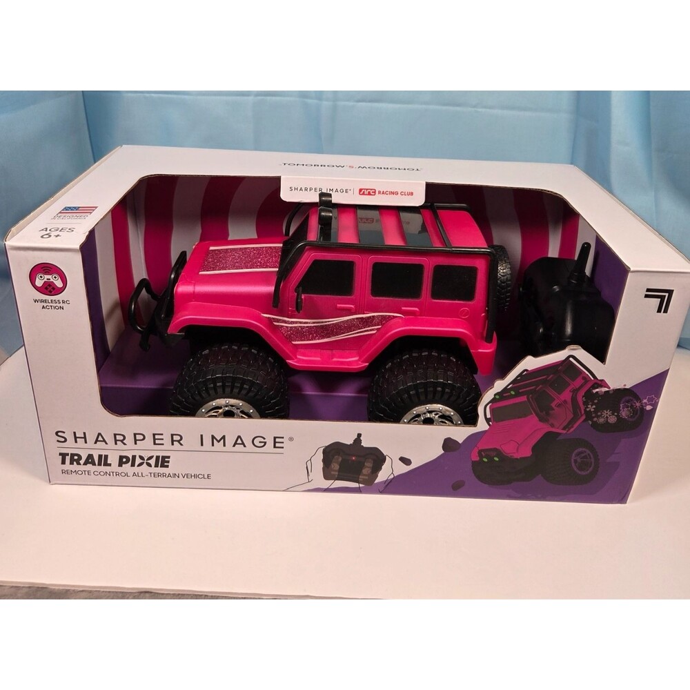 Remote Control All-Terrain Vehicle Pink Sharper Image Trail Pixie NEW In Box